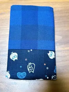 ハンドメイド　ブックカバー　新書サイズ