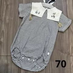 22.【新品】cottoliコトリ♡ピノキオ　ロンパース　70cm