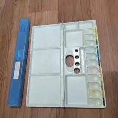水彩画用 パレット 筆ケース付き