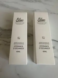 Blanc HYDRANCE D'ESCARGOT スキンケアセット 60ML Blanc HYDRANCE D'ESCARGOT 60ML 2個セット Blanc HYDRANCE D'ESCARGOT