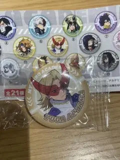 僕らのヒーローアカデミア×くら寿司コラボ オリジナル缶バッチ 青山優雅