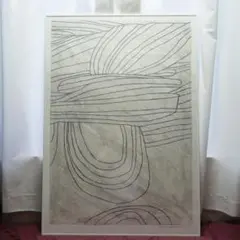 特大70×100cm ライゼ・ディッチ・アブラハムセン アートポスター 額装付 特大70×100cm ライゼ・ディッチ・アブラハムセン アートポスター 額装