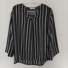 a.v.v standard ストライプ長袖シャツ
