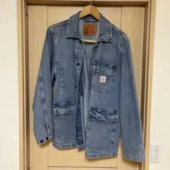 リーバイス カバーオール Sサイズ デニムブルー