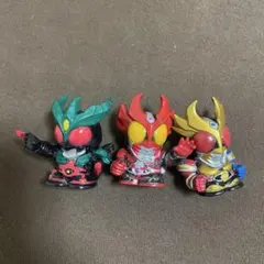 仮面ライダー ミニフィギュア 3体セット