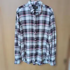 beams ネルシャツ