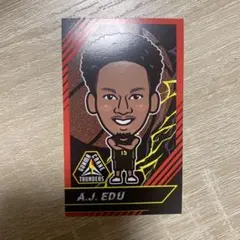 群馬クレインサンダーズ AJエドゥ ステッカー