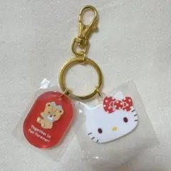 サンリオ　ハローキティ　フェイスキーホルダー