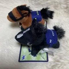 サラブレッドコレクション　ぬいぐるみクリップ　エフフォーリア　イクイノックスのサムネイル