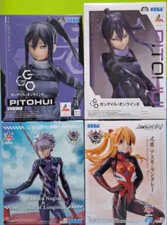 シン・エヴァンゲリオン ×2点 SAOオルタナティブガンゲイル・オンライン×2点