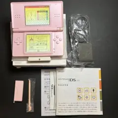 DSLite　本体　ピンク　付属品あり　使用感少ない　ヤケ感あり