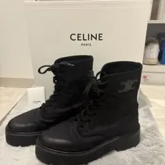 【極美品】セリーヌ トリンオフ バルキーバックジップ レザー ブーツ 36 2025年最新】セリーヌ バルキーの人気アイテム - メルカリ