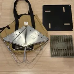 【新品未使用】スノーピーク 焚火台Mスターターセット Snow Peak