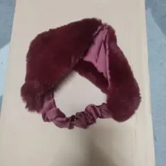 ファー　ヘアーバンド