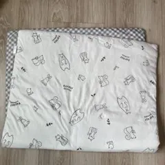 ベビーおひるね布団・動物柄・リバーシブル