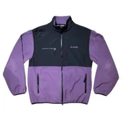 XLARGE フリースジャケット パープル