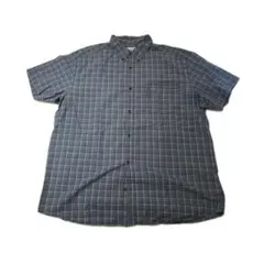 【古着】Columbia 半袖チェックシャツ XXL