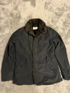 Back number ダークブルー ミリタリージャケット