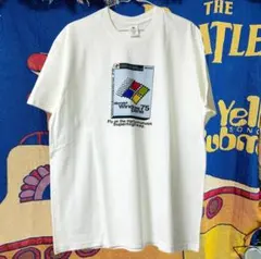 Windows Tシャツ　メンズ　商品ロゴ　ビル•ゲイツ　OS コンピュータ