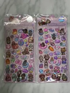 ラブブ　ボンボンドロップシール2セット♡