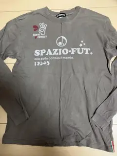 Spazio 長袖Tシャツ グレー？茶系？ Lサイズ