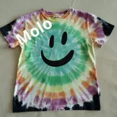 Molo タイダイ スマイリーフェイスティーシャツ 128