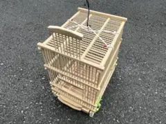 ⭐️限定値下げ　鳥籠　手作り　竹細工　工芸　匠③ Amazon | 鳥かご 鳥籠 竹かご 折りたたみ式 バードケージ 竹