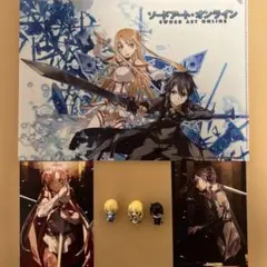 ソードアート・オンライン 劇場特典 ポストカード キリト＆アスナ＋おまけ付き