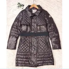 MONCLER モンクレール ロング丈 ダウン　ブラウン サイズ0