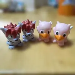 デビルチルドレン　デビチル　指人形　ソフビ　4体
