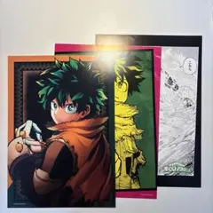 【僕のヒーローアカデミア】緑谷出久 A4ポスターコレクション