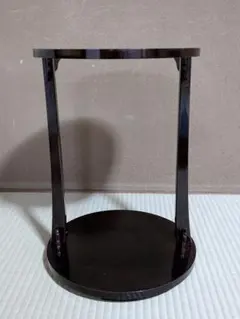 丸卓　漆塗　組立式のサムネイル