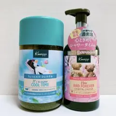 クナイプ　バスソルト　泡ボディウォッシュ　2点セット