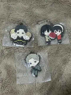 SPY×FAMILY ラバーキーホルダー ガチャガチャ 3種 まとめ売り