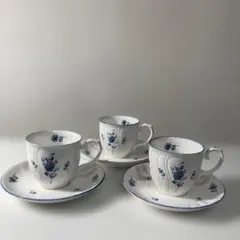 【美品】ノリタケ クラフトーン スープカップ&ソーサー 5客セット 花柄 美品】ノリタケ クラフトーン スープカップ&ソーサー 5客セット 花柄