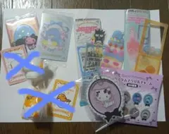 サンリオキャラクター　アクリルチャーム等６点