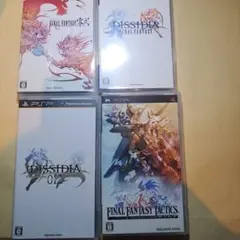 4 PSPソフトFINAL FANTASYまとめ売り