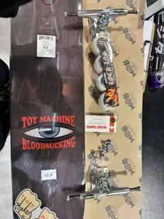 T*I様 断捨離‼️ほぼ未使用❗️TOY MACHINE スケートボード コンプ
