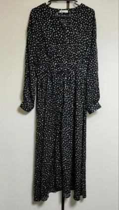 CRAFT STANDARD BOUTIQUE ♡ドット小花柄 ロングワンピース