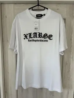 新品タグ付きエクストララージ XLARGE メンズ　 刺繍ロゴ