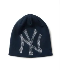 NY Yankees ストーン付きニット帽