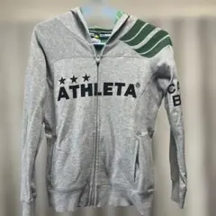 ATHLETA グレー フルジップパーカー Mサイズのサムネイル