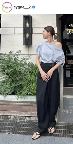ELLIE イージータックトップス•パンツ【GRAY】 - メルカリ