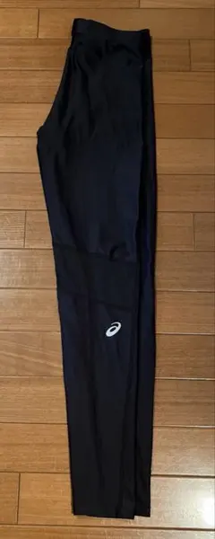 asics ブラック　ロングタイツ　Lサイズ　送料込み