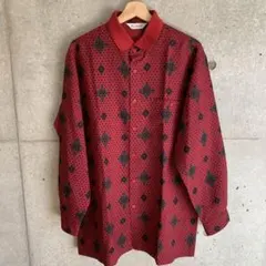 Pia Sports ピアスポーツ　幾何学　シャツ