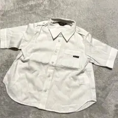 A1ぴ 子供 半袖 シャツ ブラウス 100A コムサイズム 可愛い 春 夏