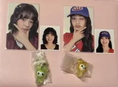 TWICE ラブリー めじるしアクセサリー ジヒョ ジョンヨン トレカ セット