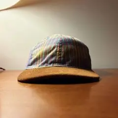 j.crew 2トーン マドラスチェックキャップ jcrew