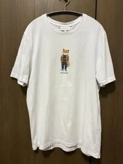 MAISON KITSUNÉ Tシャツ ホワイト M