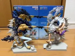 ワンピース 戦光絶景 ルフィ ギア5 ロブ・ルッチ フィギュアセット